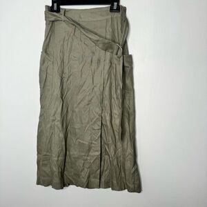 Modern citizen linen blend skirt size small